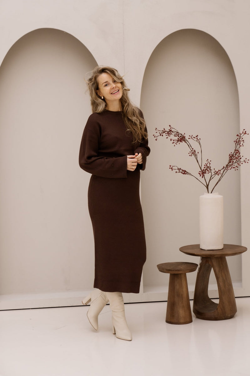 MSCHElfrida Pullover Hot Fudge - Bij Keesje - MSCH Copenhagen