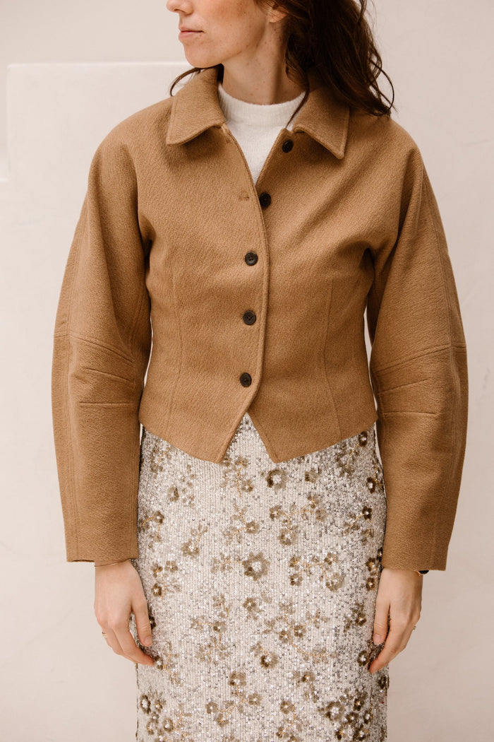 MSCHEsmeralda Jacket Coconut - Bij Keesje - Bij Keesje