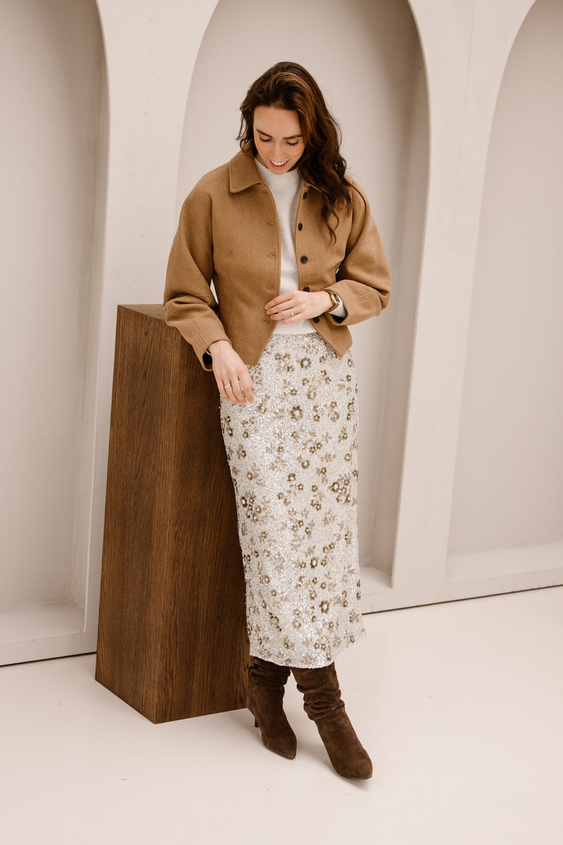 MSCHEsmeralda Jacket Coconut - Bij Keesje - Bij Keesje