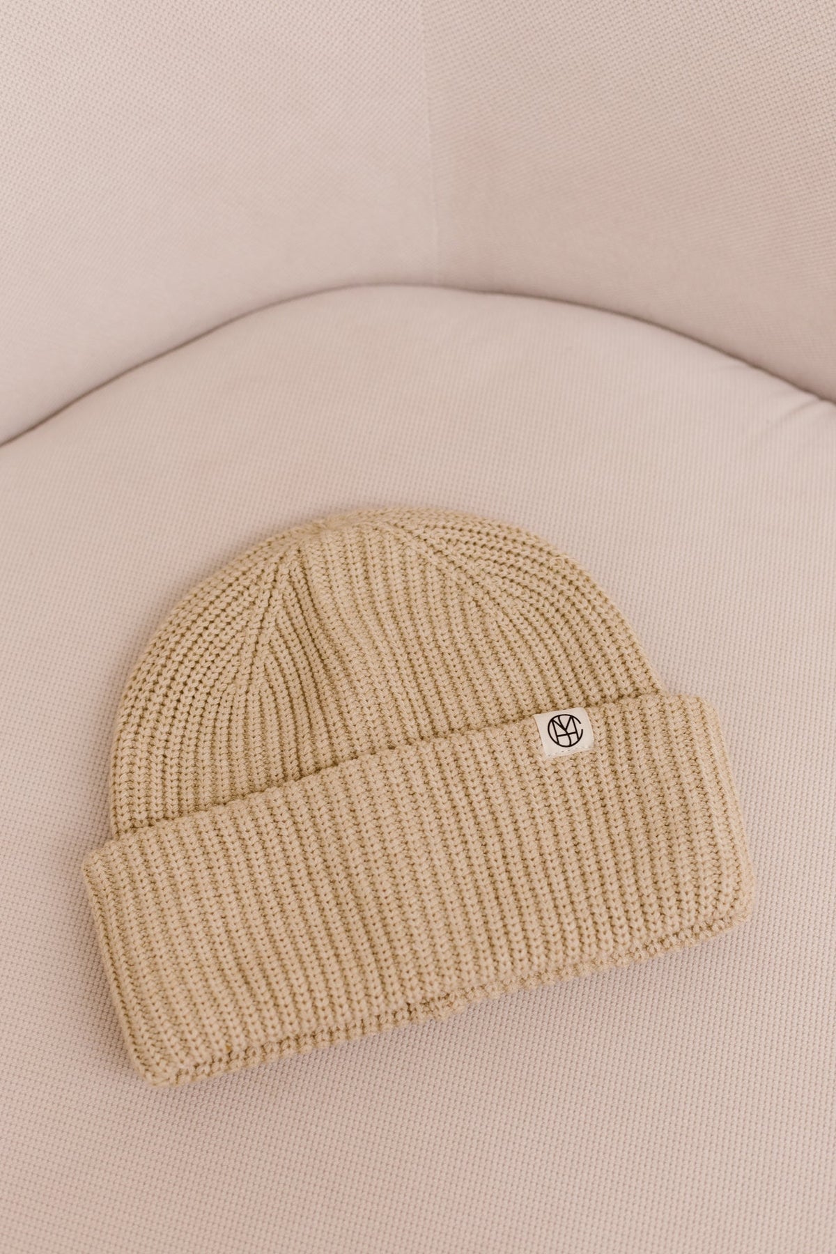 MSCHGaline Rachelle Icon Beanie Oatmeal Melange - Bij Keesje - MSCH Copenhagen - Muts