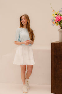 MSCHJana Tee Egret/summer - Bij Keesje - MSCH Copenhagen - shirt