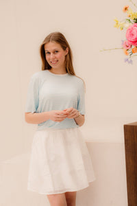 MSCHJana Tee Egret/summer - Bij Keesje - MSCH Copenhagen - shirt