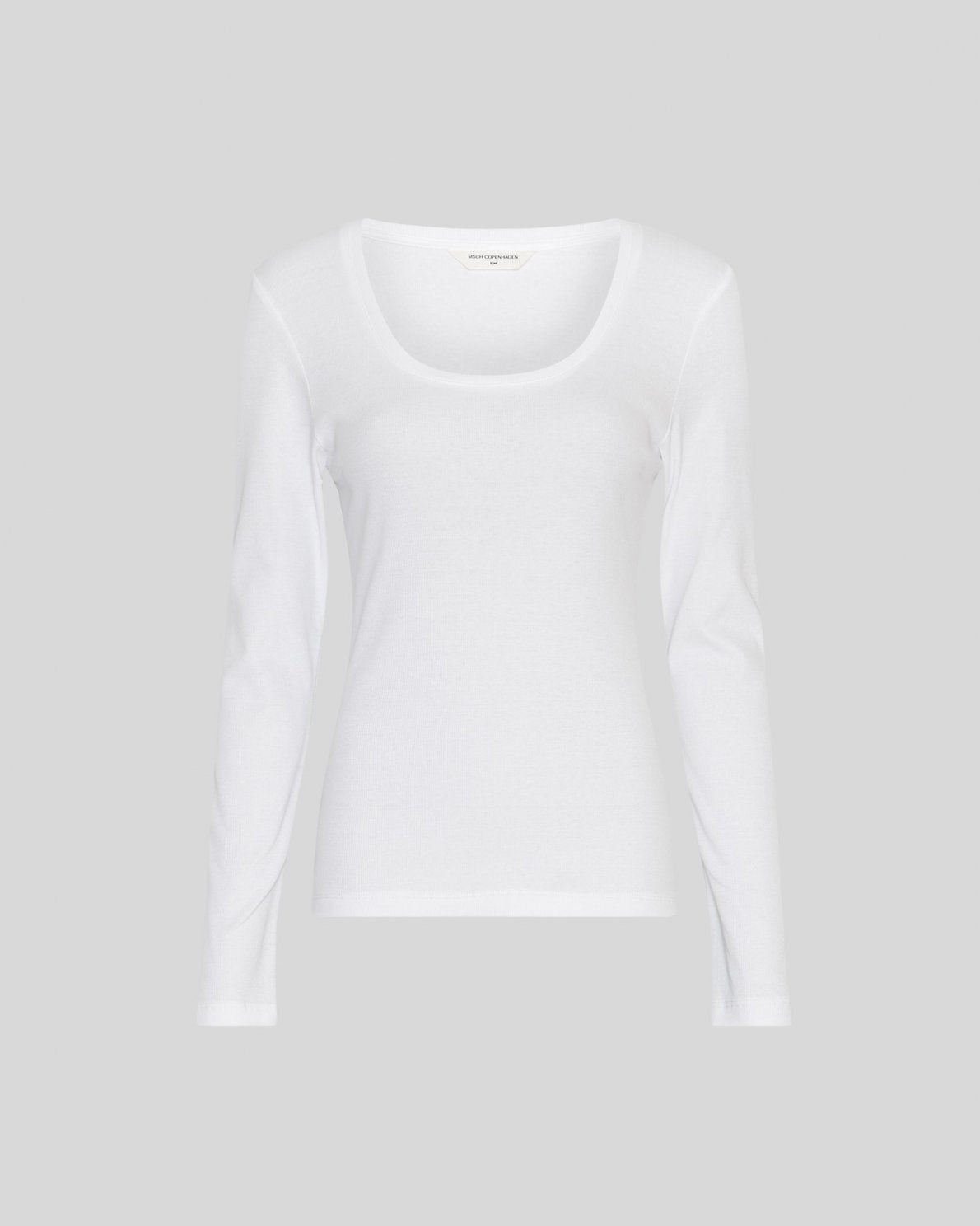 MSCHJeanie Rasmia Top Bright White - Bij Keesje - MSCH Copenhagen - top