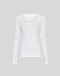 MSCHJeanie Rasmia Top Bright White - Bij Keesje - MSCH Copenhagen - top