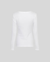 MSCHJeanie Rasmia Top Bright White - Bij Keesje - MSCH Copenhagen - top