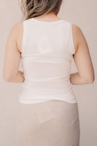 MSCHJillene SL Top Bright White - Bij Keesje - MSCH Copenhagen - Top