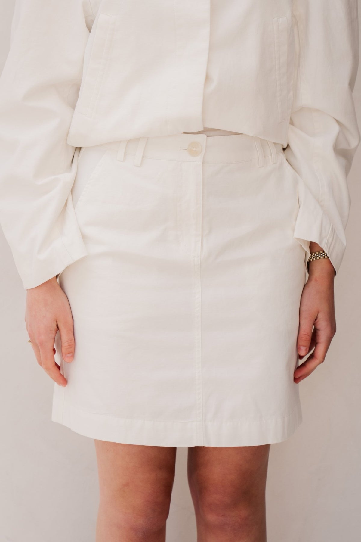 MSCHJosilyn Hw Skirt Egret - Bij Keesje - MSCH Copenhagen - Rokken