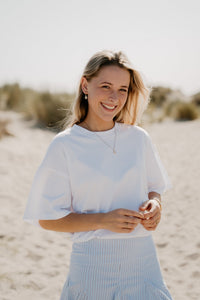 MSCHKinsey Melea Tee Bright White - Bij Keesje - MSCH Copenhagen - Top