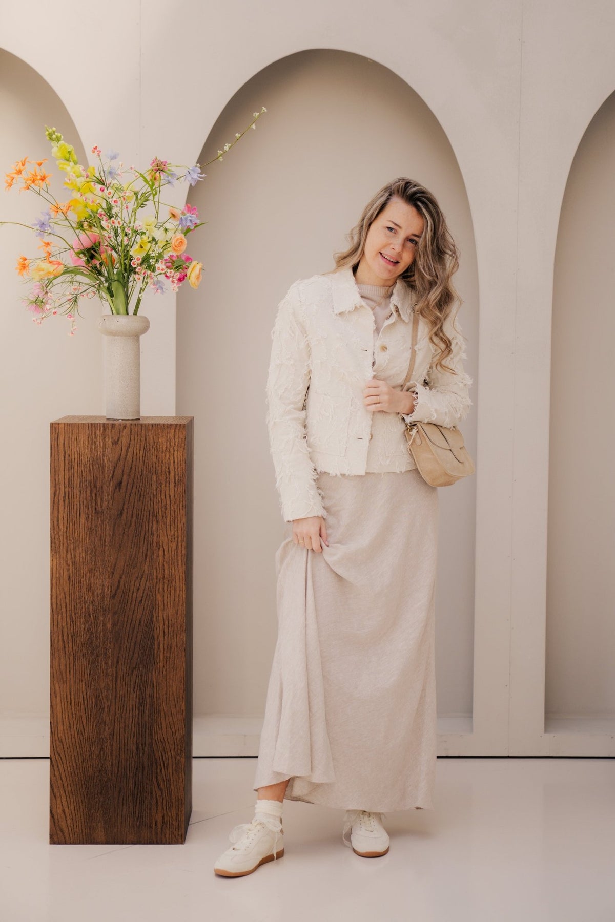 MSCHKornelie Blazer Sand Melange - Bij Keesje - MSCH Copenhagen - Blazer