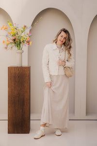 MSCHKornelie Blazer Sand Melange - Bij Keesje - MSCH Copenhagen - Blazer