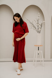MschLauralynn 2/4 Pullover Rhubarb - Bij Keesje - MSCH Copenhagen - top