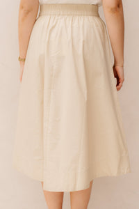 MSCHLenna Skirt Bleached Sand - Bij Keesje - MSCH Copenhagen - rok