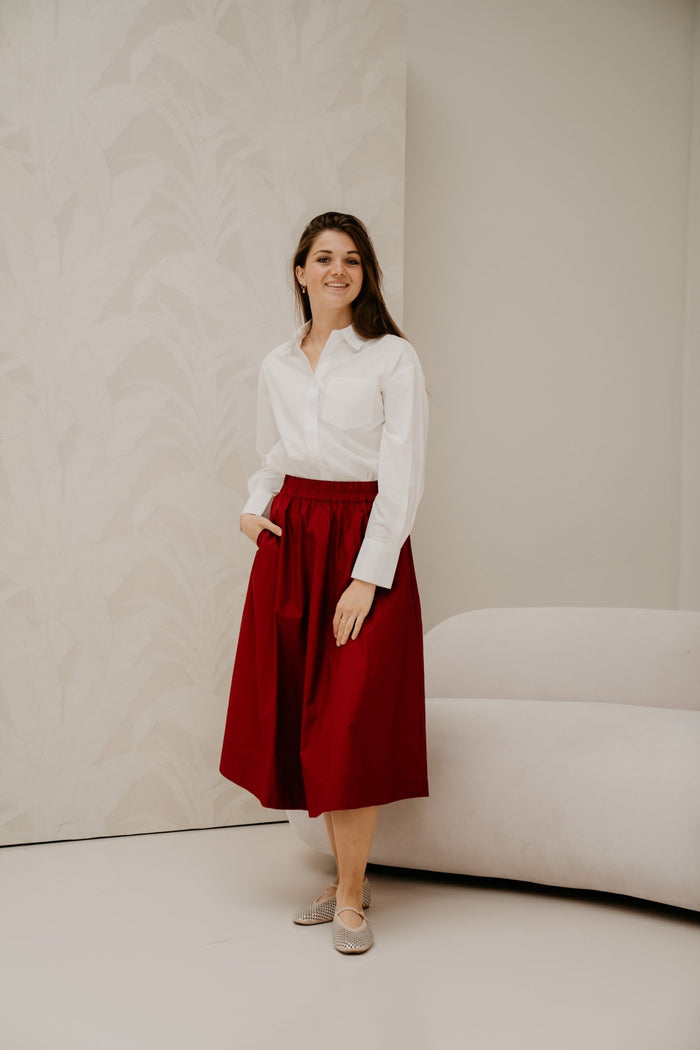MSCHLenna Skirt Rhubarb - Bij Keesje - MSCH Copenhagen - Rok