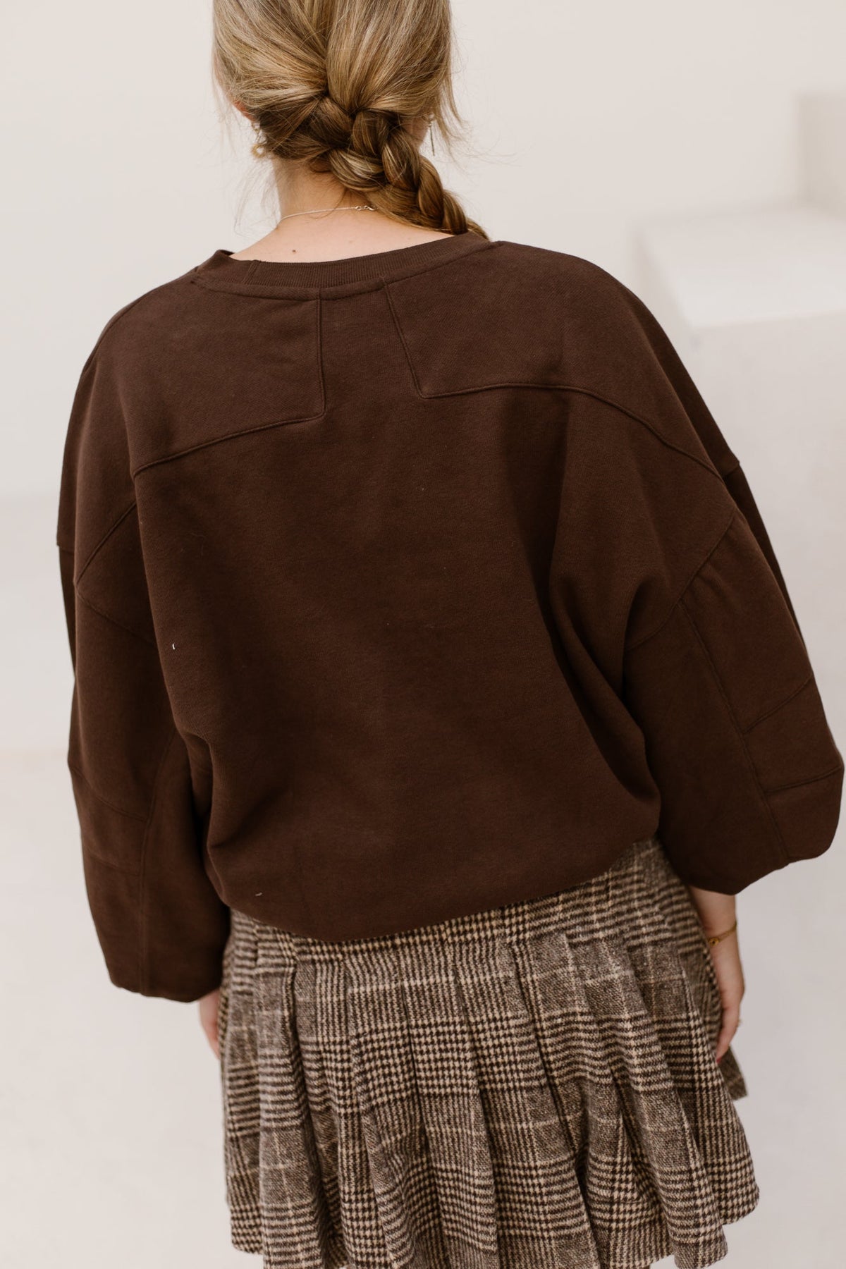 MSCHMarletta Sweatshirt Hot Fudge - Bij Keesje - MSCH Copenhagen - Trui