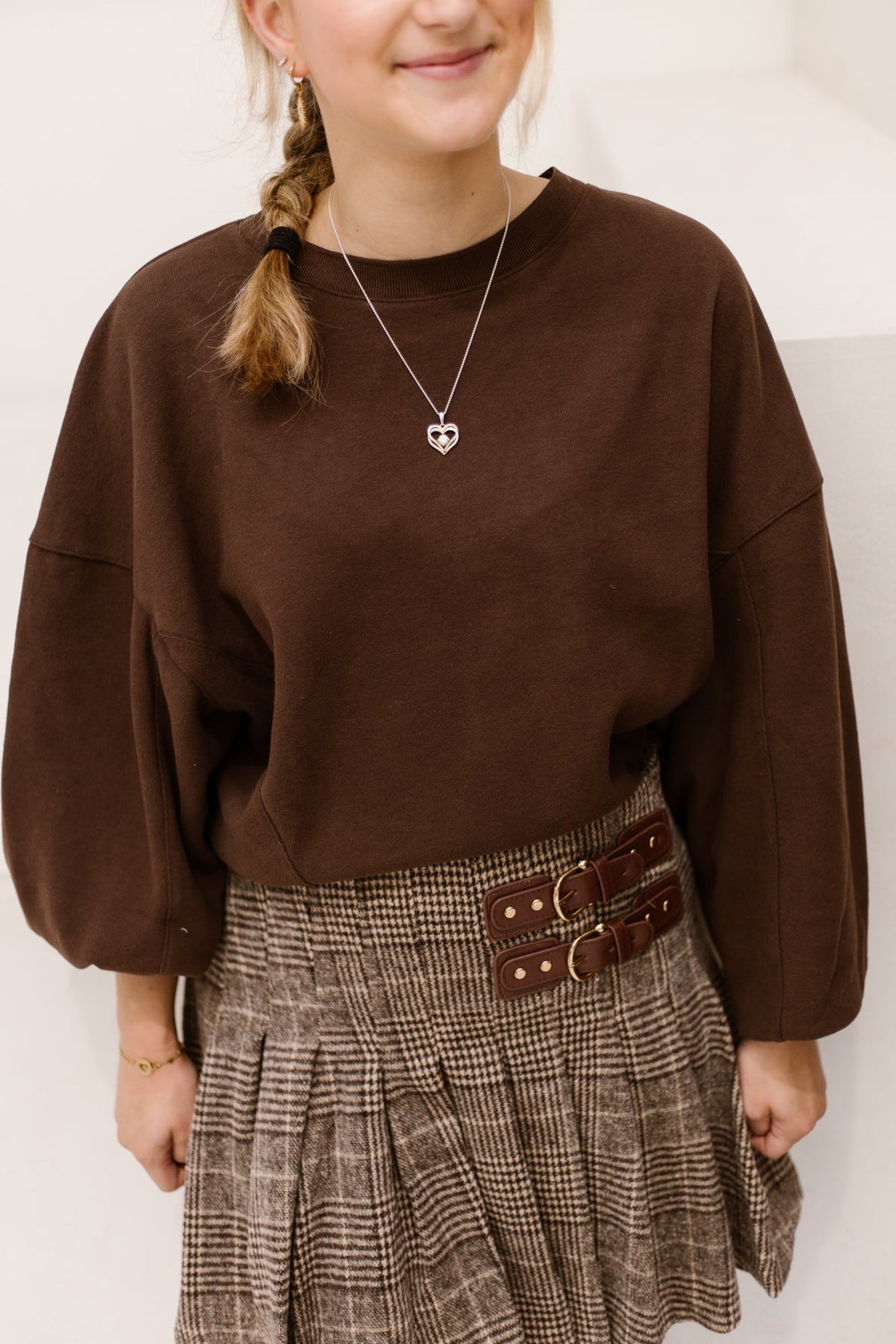 MSCHMarletta Sweatshirt Hot Fudge - Bij Keesje - MSCH Copenhagen - Trui