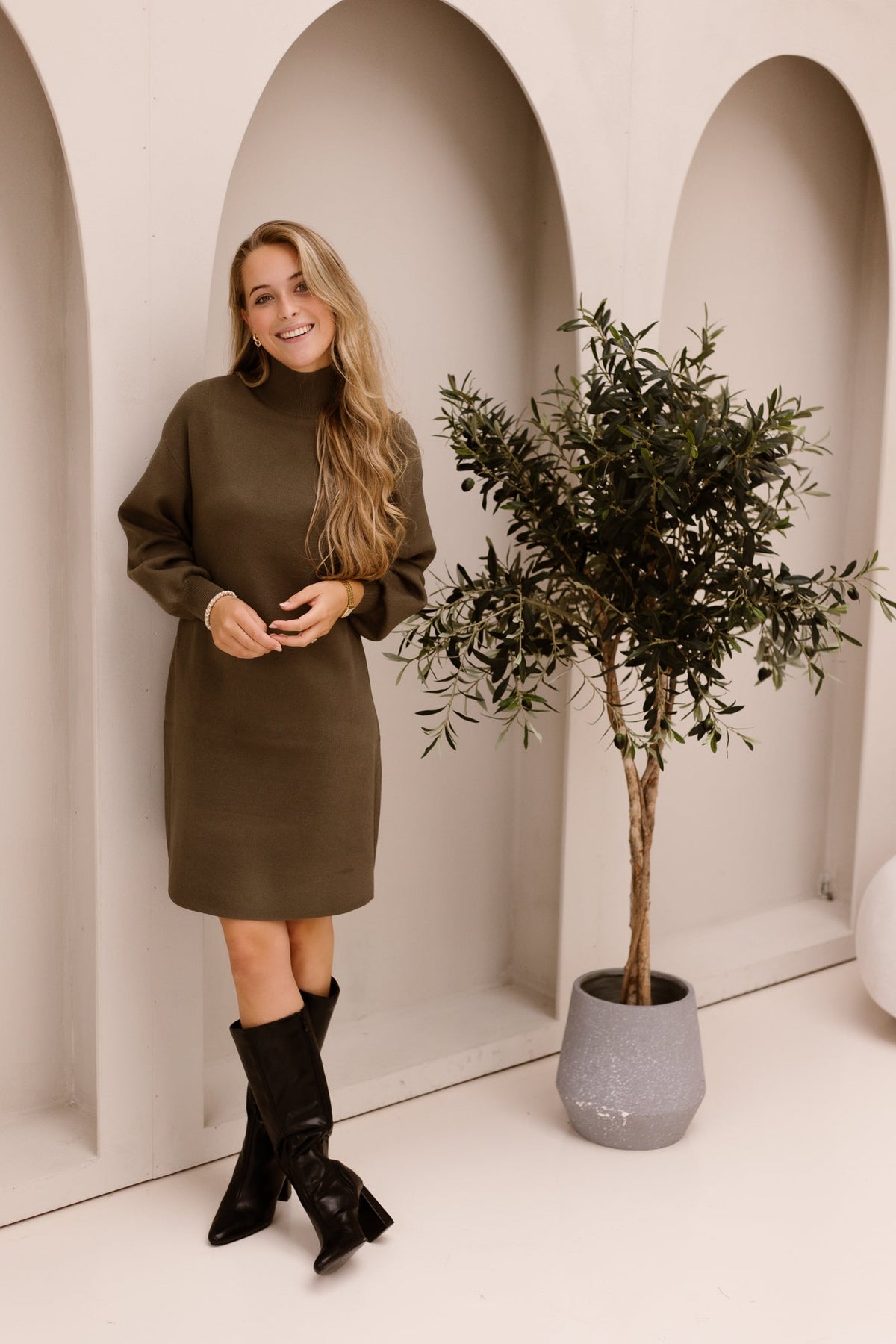 MSCHMercy East M dress Kalamata - Bij Keesje - MSCH Copenhagen - jurk