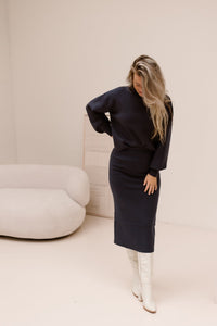 MSCHmercy East M Pullover India Ink - Bij Keesje - MSCH Copenhagen - Trui