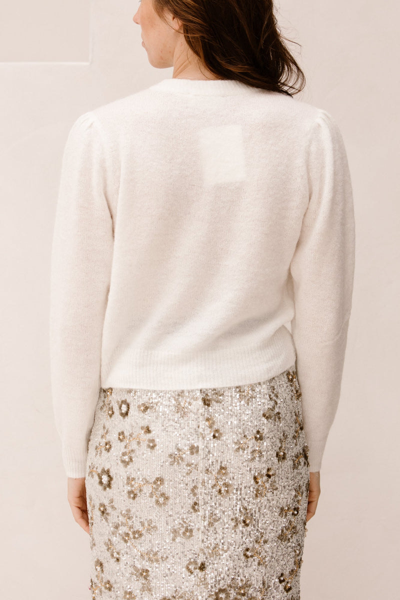 MSCHMiabelle Hope Cardigan egret - Bij Keesje - MSCH Copenhagen