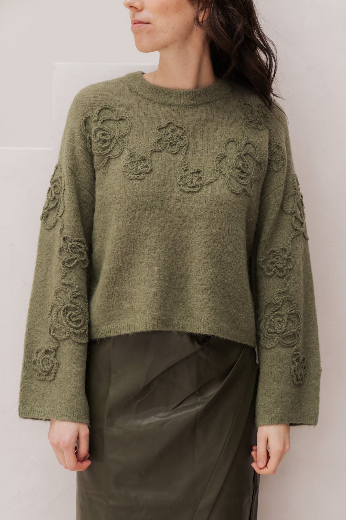 Mschmiabelle hope pullover olvine - Bij Keesje - MSCH Copenhagen