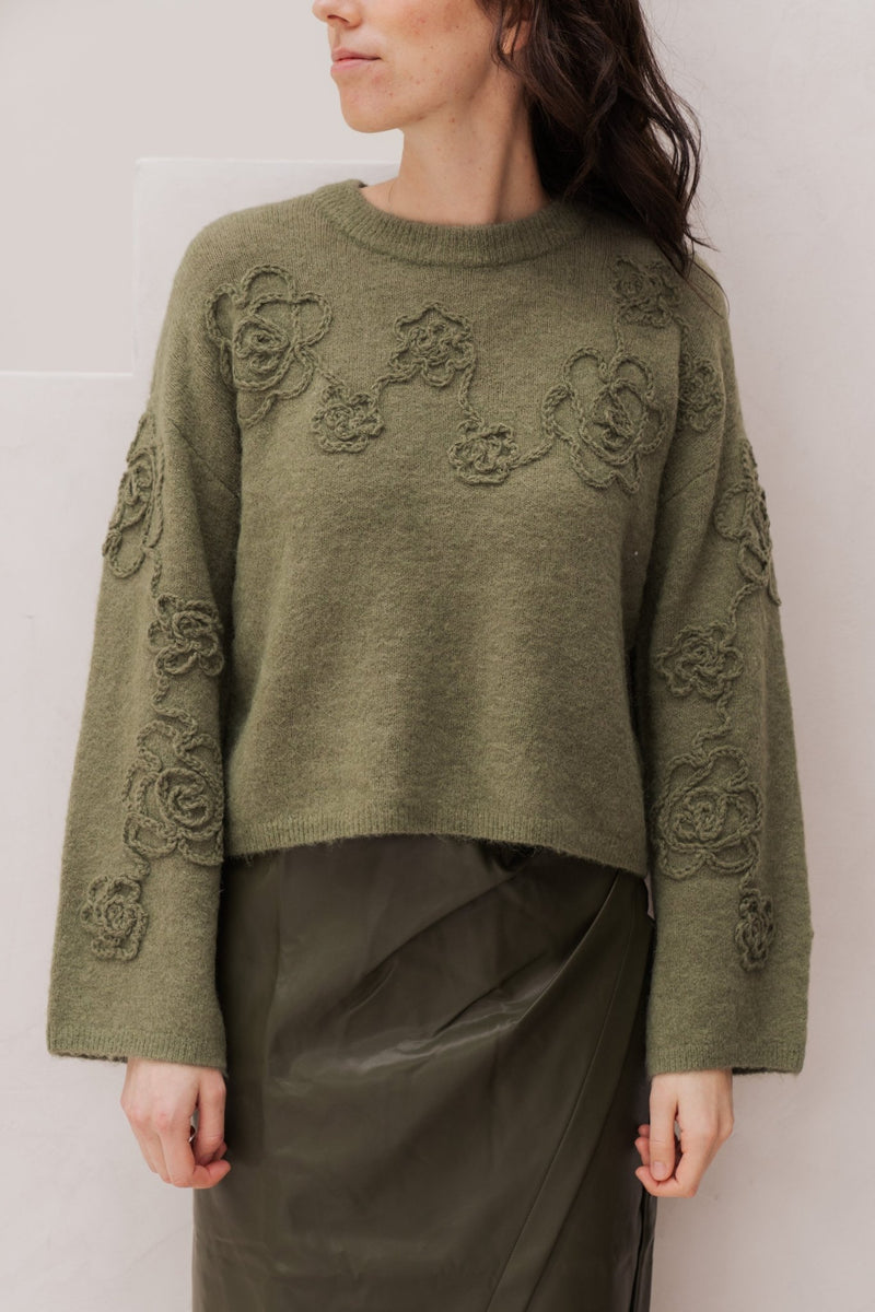 Mschmiabelle hope pullover olvine - Bij Keesje - MSCH Copenhagen