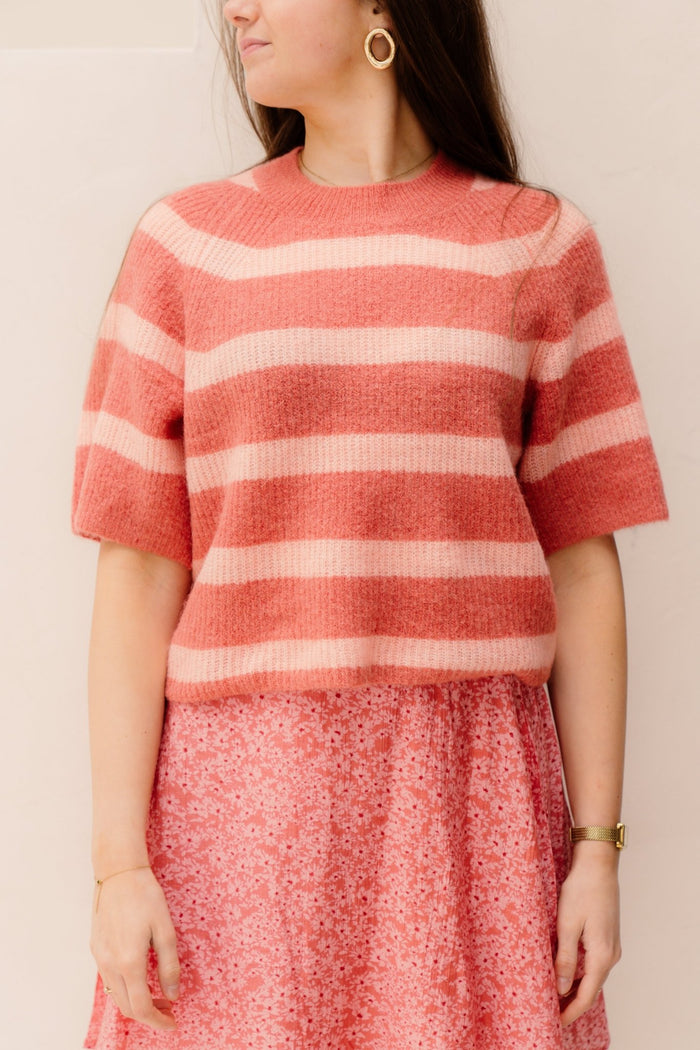 MSCHMilania Hope 2/4 Pullover Rose/peac - Bij Keesje - MSCH Copenhagen - Trui