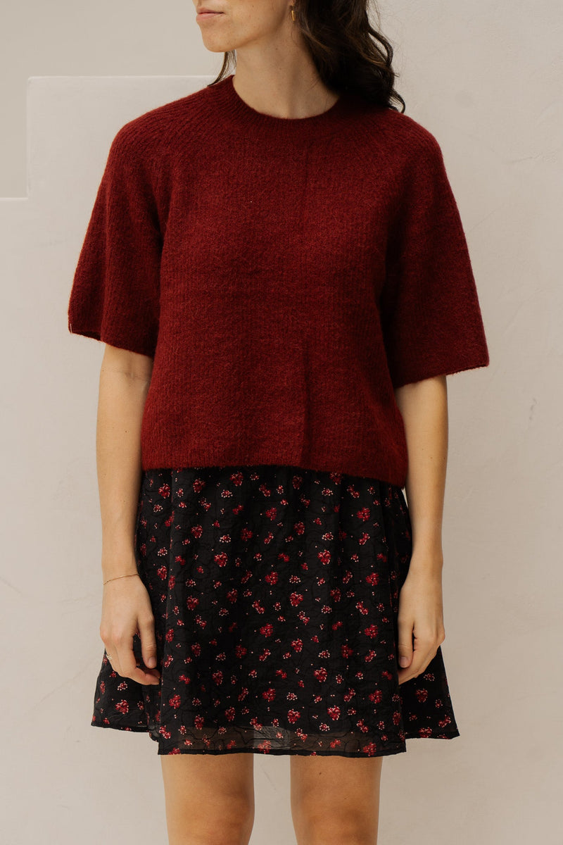 MSCHMilania hope 2/4 pullover syrah - Bij Keesje - MSCH Copenhagen