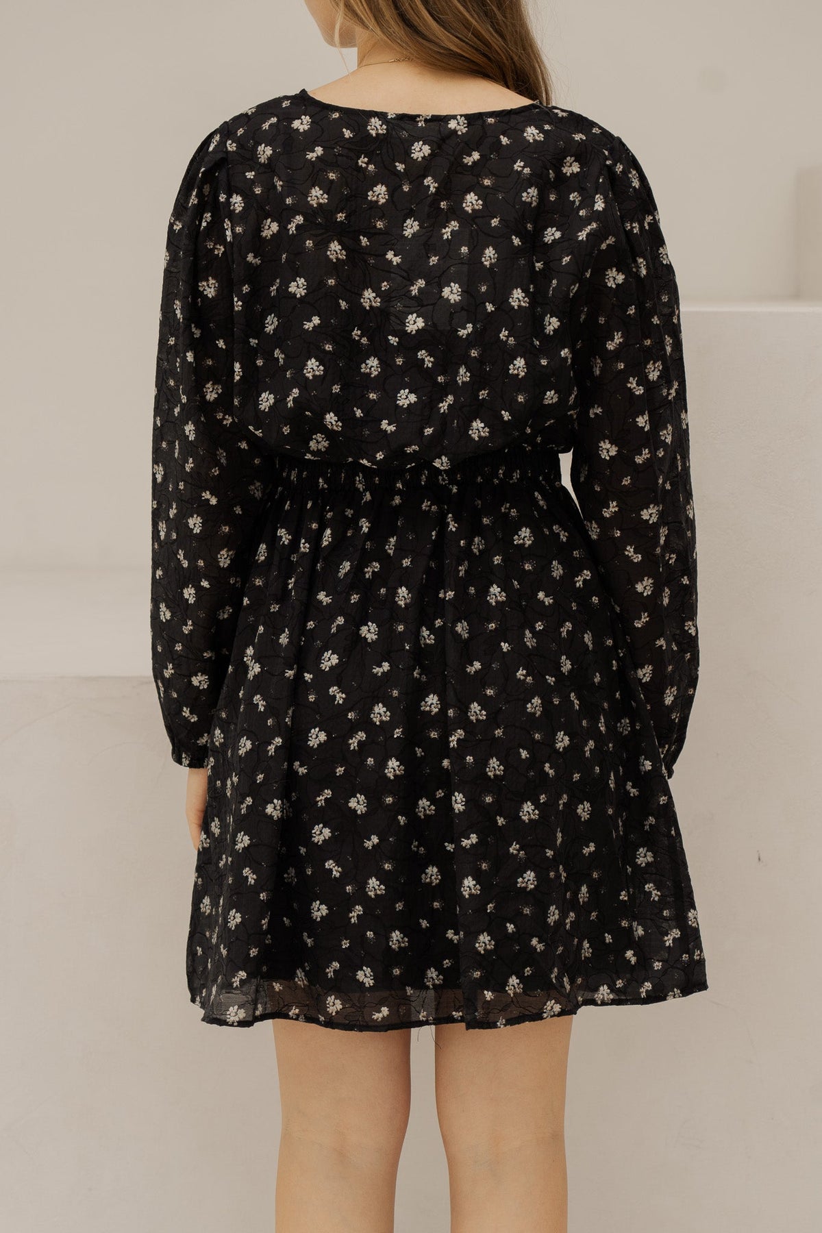 MSCHNancy dress aop egret flower - Bij Keesje - MSCH Copenhagen