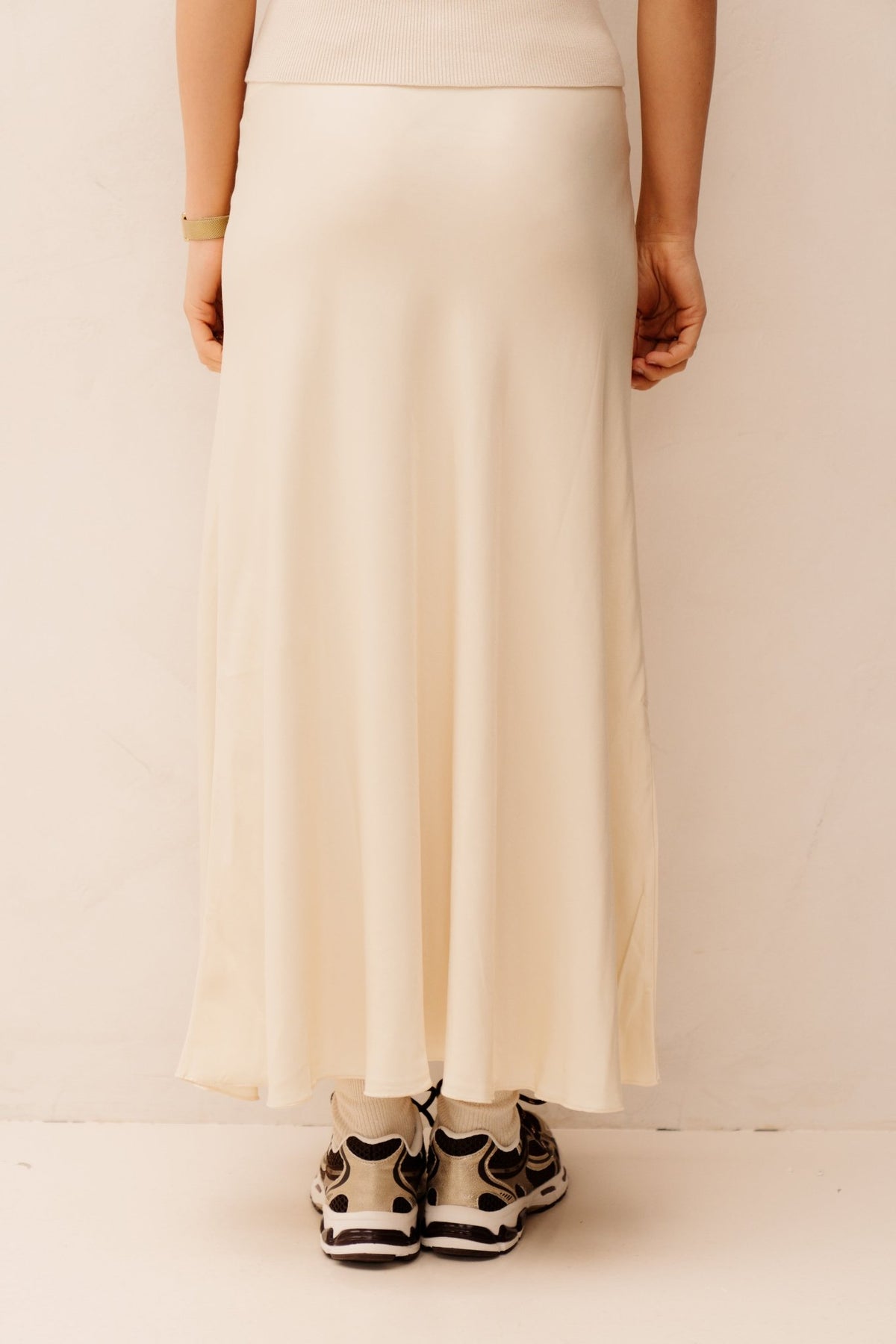 MSCHNicolette Ullas Skirt Bleached sand - Bij Keesje - MSCH Copenhagen - rokken