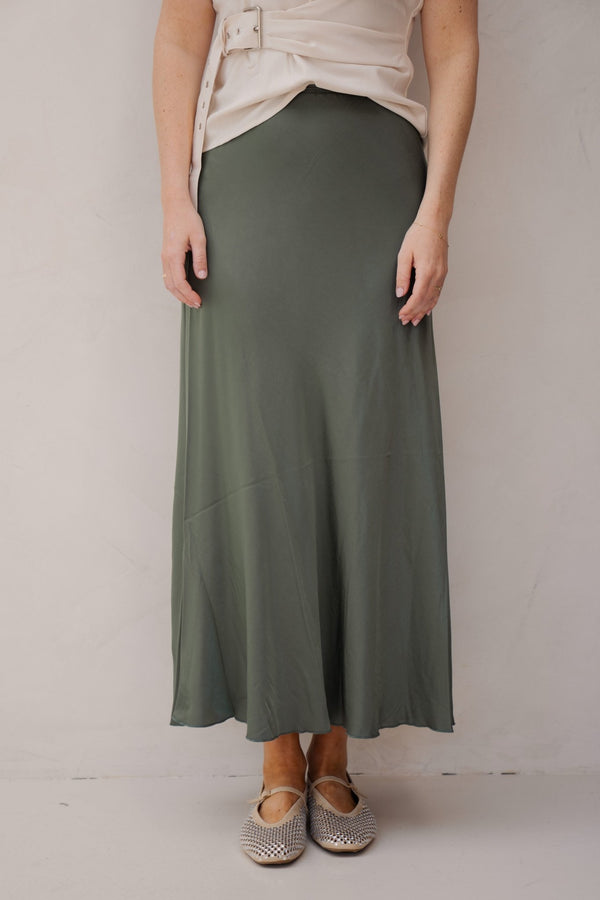 MSCHNicolette Ullas Skirt Laurel Wreath - Bij Keesje - MSCH Copenhagen - rokken