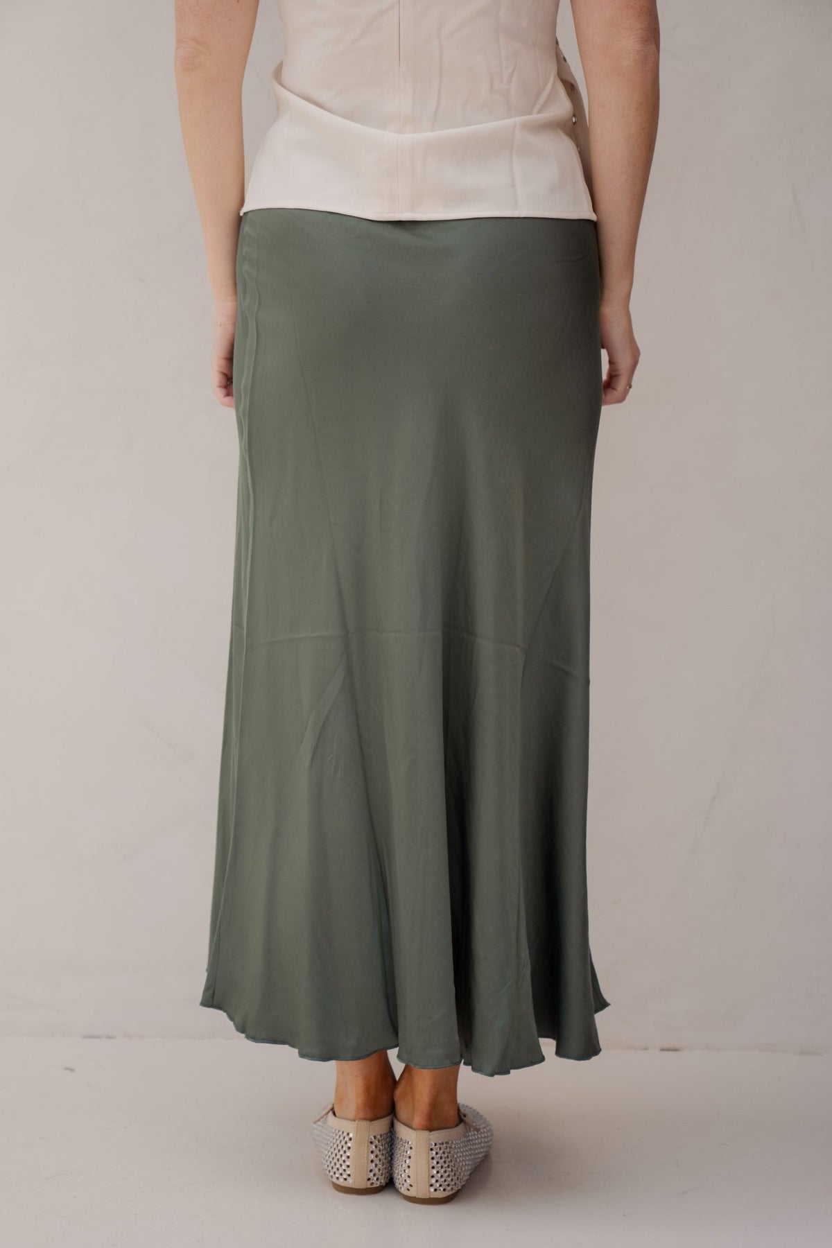 MSCHNicolette Ullas Skirt Laurel Wreath - Bij Keesje - MSCH Copenhagen - rokken