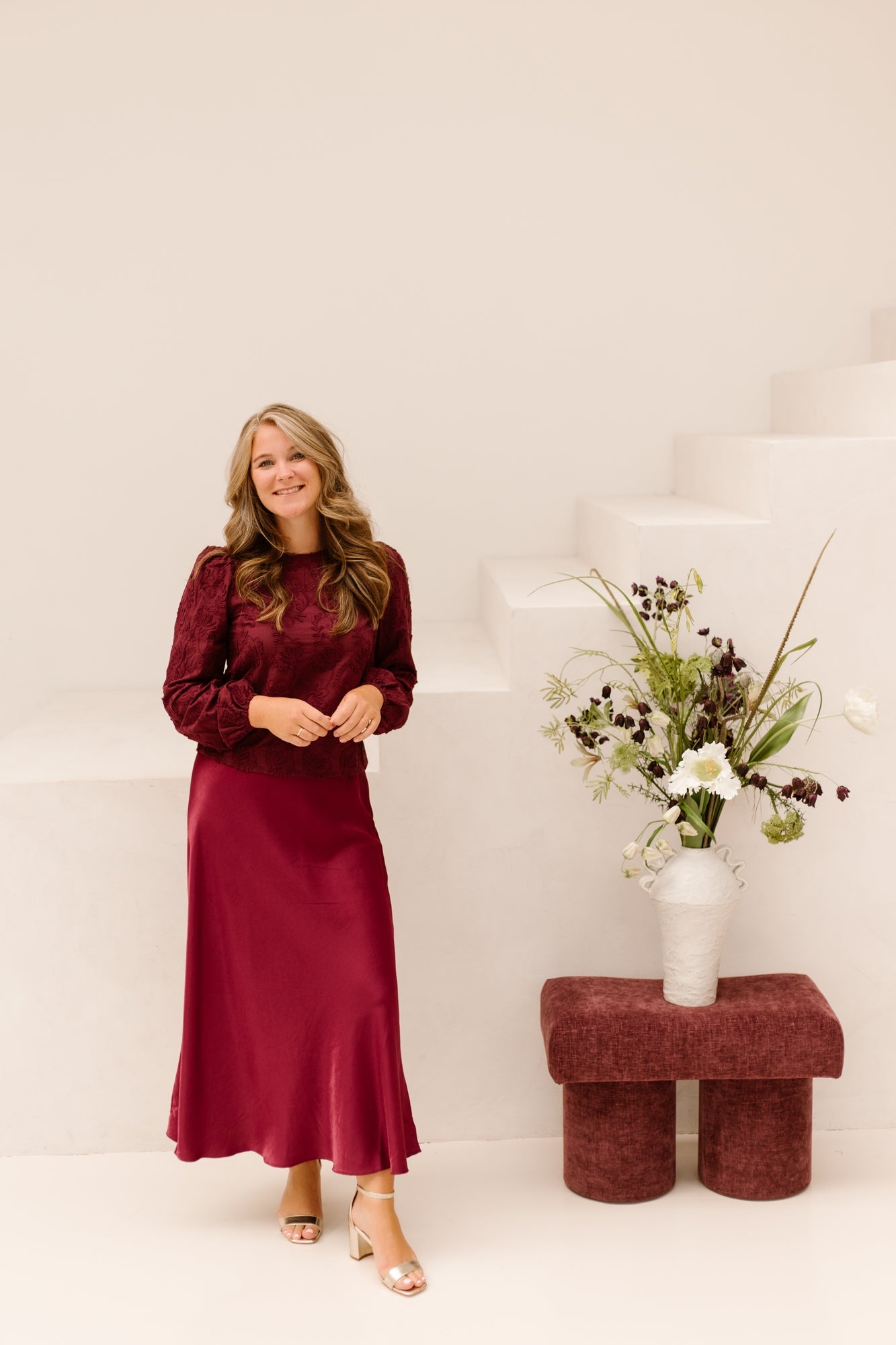 MSCHNicolette Ullas Skirt Rhododendron - Bij Keesje - MSCH Copenhagen - Rokken
