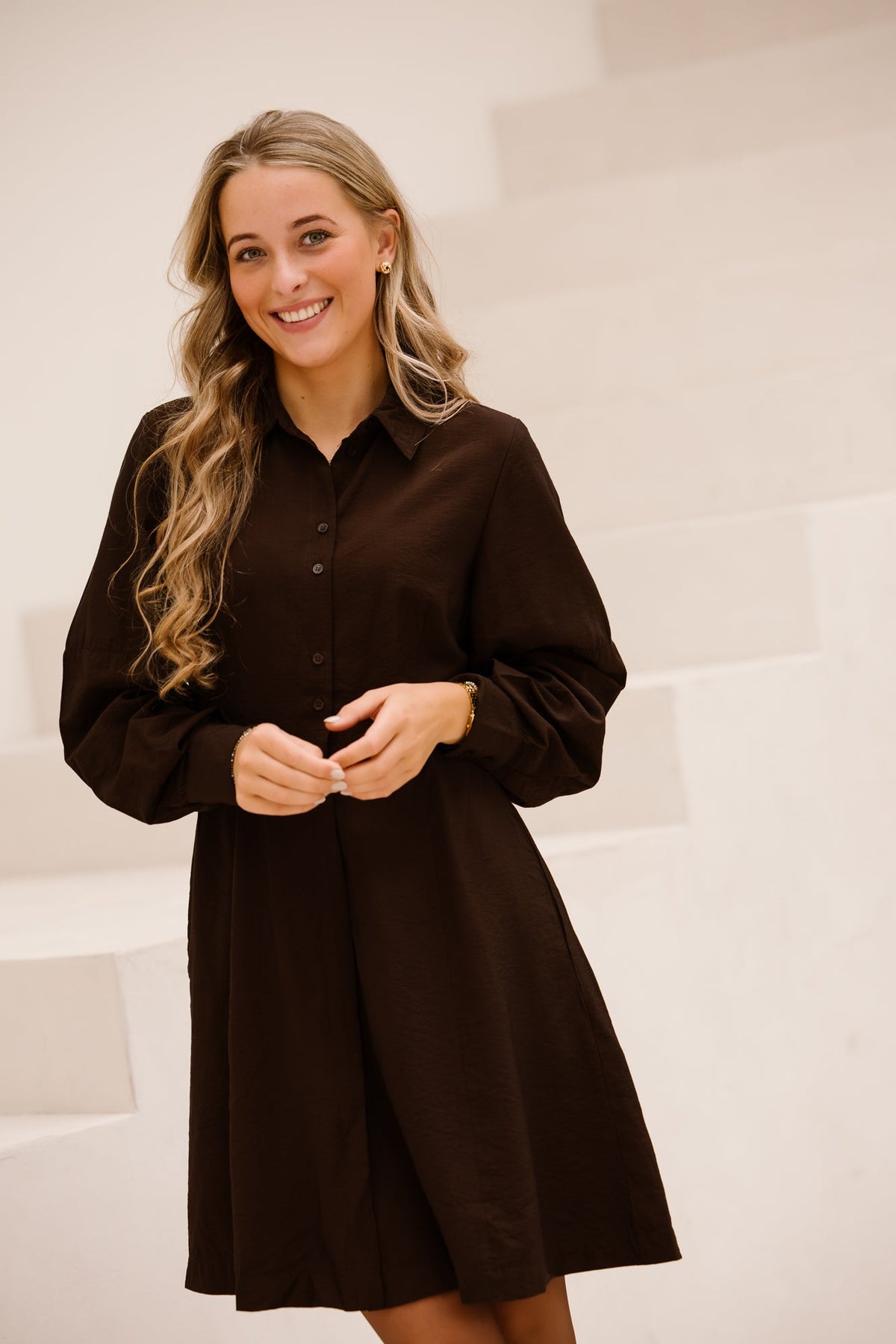 MSCHSelma dress molé - Bij Keesje - MSCH Copenhagen - Jurk