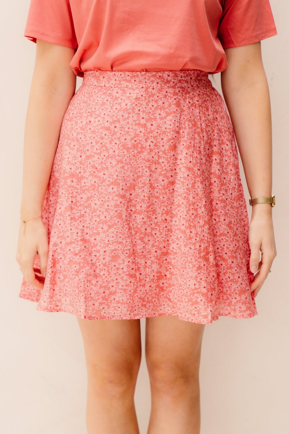 MSCHSeraphina HW Skirt Rose Flower - Bij Keesje - MSCH Copenhagen - rok