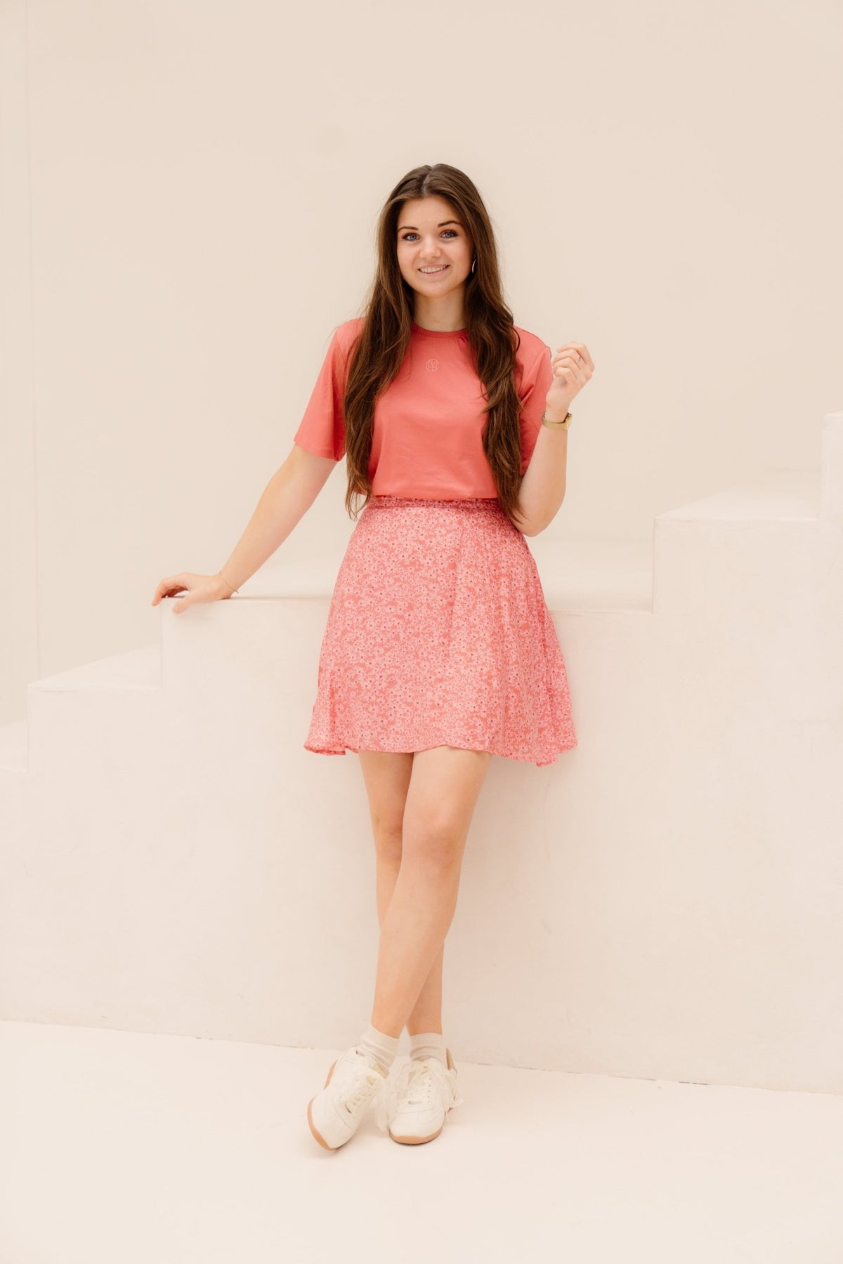 MSCHSeraphina HW Skirt Rose Flower - Bij Keesje - MSCH Copenhagen - rok