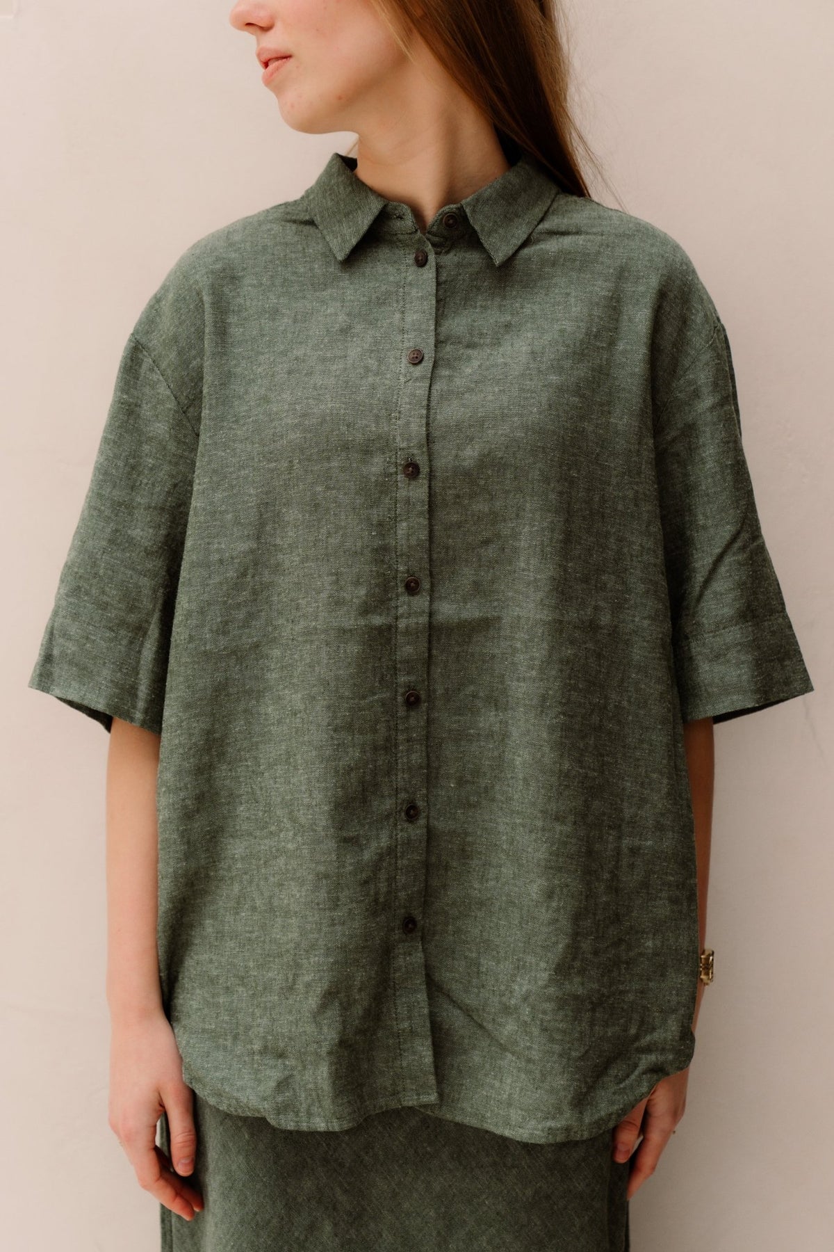 MSCHViana Ginia 3/4 Shirt Laurel W Mel - Bij Keesje - MSCH Copenhagen - Blouse