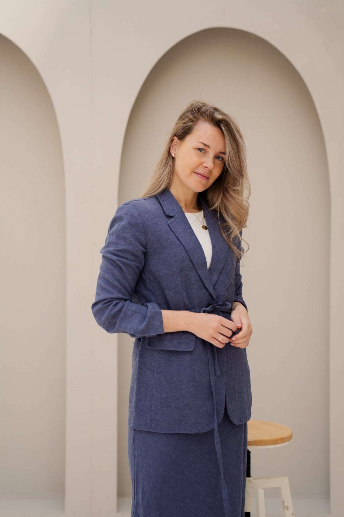 MSCHViana Ginia Blazer ndigo Melange - Bij Keesje - MSCH Copenhagen - Blazer