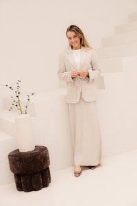 MSCHViana Ginia Blazer Sand Melange - Bij Keesje - MSCH Copenhagen - Blazer