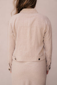 MSCHViana Ginia Jacket Sand Melange - Bij Keesje - MSCH Copenhagen - Jas