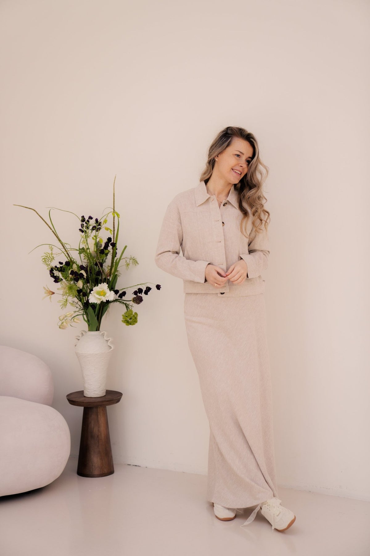 MSCHViana Ginia Jacket Sand Melange - Bij Keesje - MSCH Copenhagen - Jas