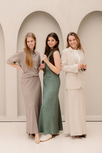 MSCHViana Ginia Skirt Laurel W Mel - Bij Keesje - MSCH Copenhagen - rok