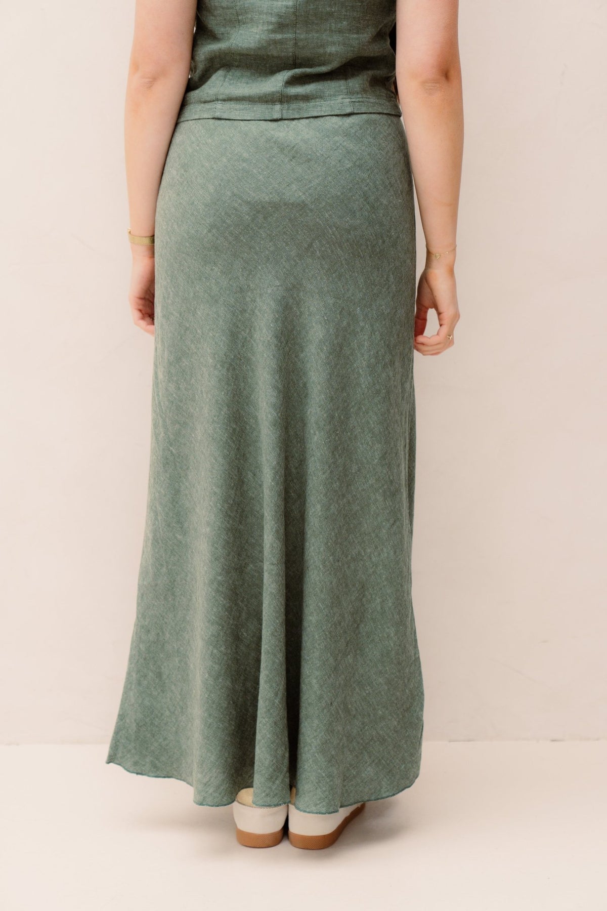 MSCHViana Ginia Skirt Laurel W Mel - Bij Keesje - MSCH Copenhagen - rok