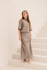 MSCHViana Ginia Skirt Mountail T Mel - Bij Keesje - MSCH Copenhagen - rok