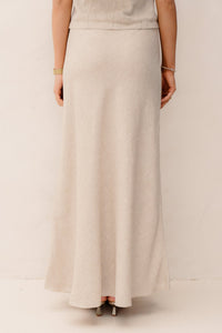 MSCHViana Ginia Skirt Sand Melange - Bij Keesje - MSCH Copenhagen - rok