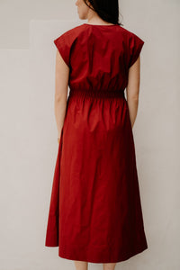 MSCHWiliane Sl Dress Rhubarb - Bij Keesje - MSCH Copenhagen - Jurk