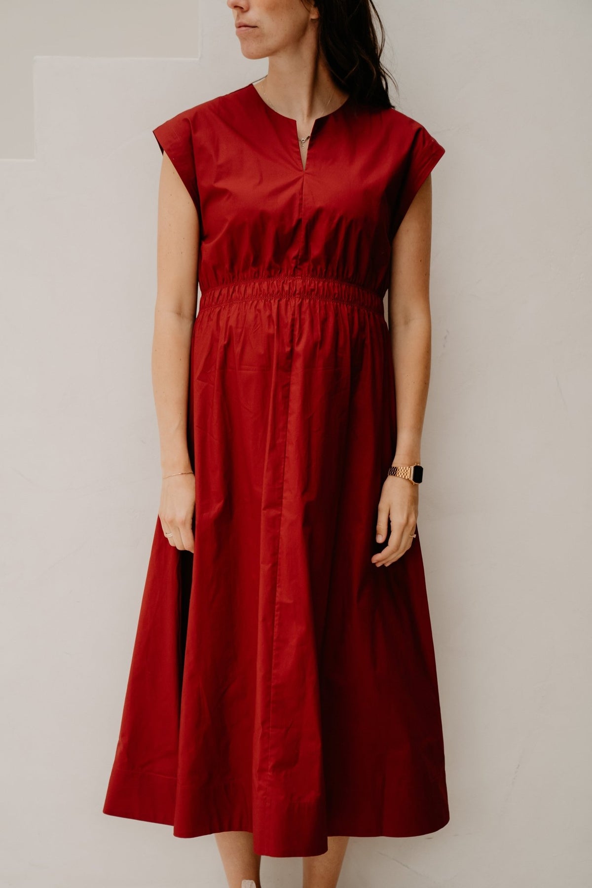 MSCHWiliane Sl Dress Rhubarb - Bij Keesje - MSCH Copenhagen - Jurk
