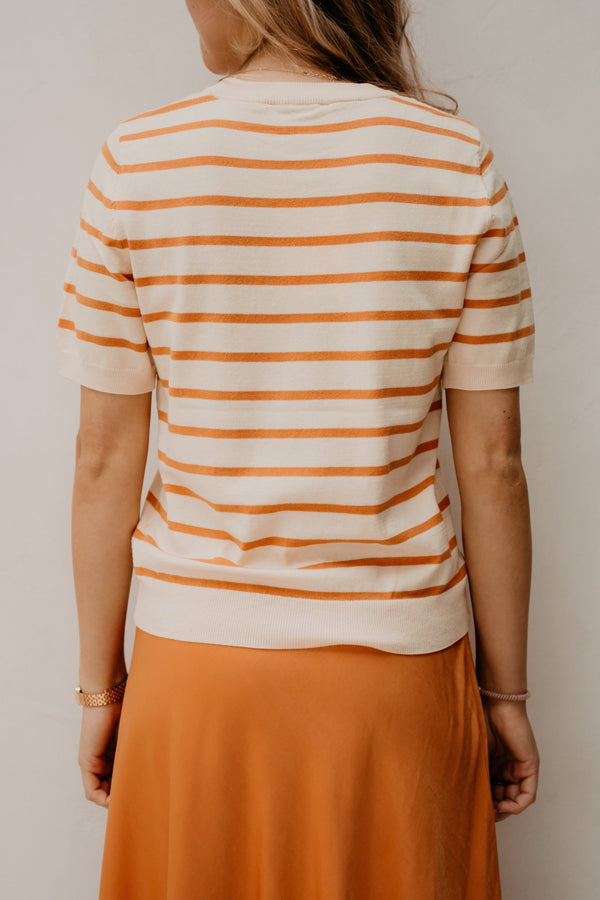 MSCHZenta Rachelle 2/4 Pullover Sand/Caramel - Bij Keesje - MSCH Copenhagen - Top