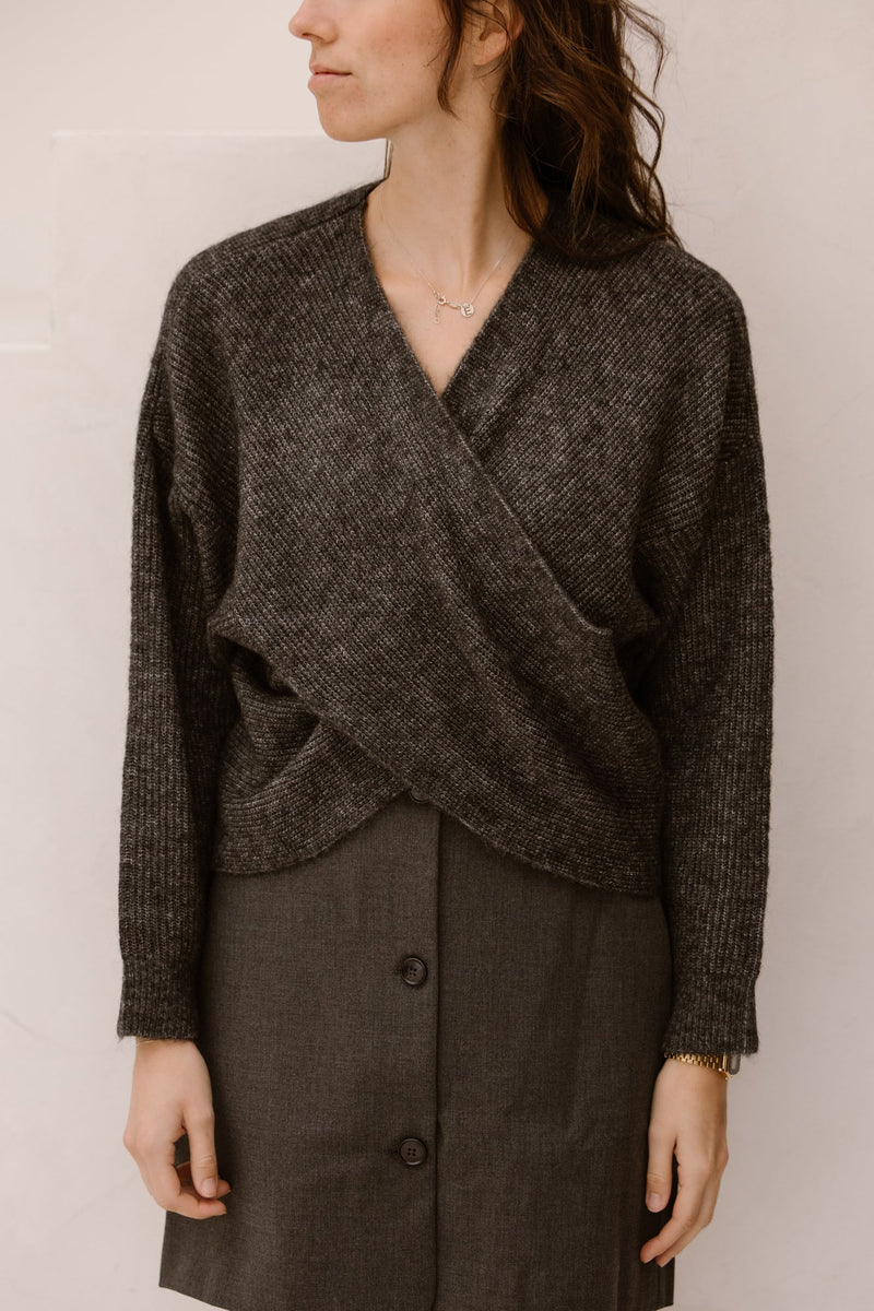 Mschzinelle hope wrap pullover dgm - Bij Keesje - MSCH Copenhagen