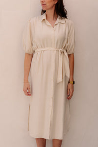 Myrna dress beige - Bij Keesje - Bij Keesje - Jurk