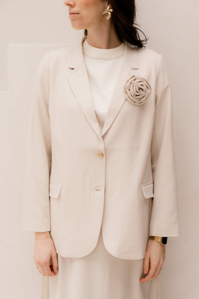 Nadia Blazer Sand - Bij Keesje - G - maxx