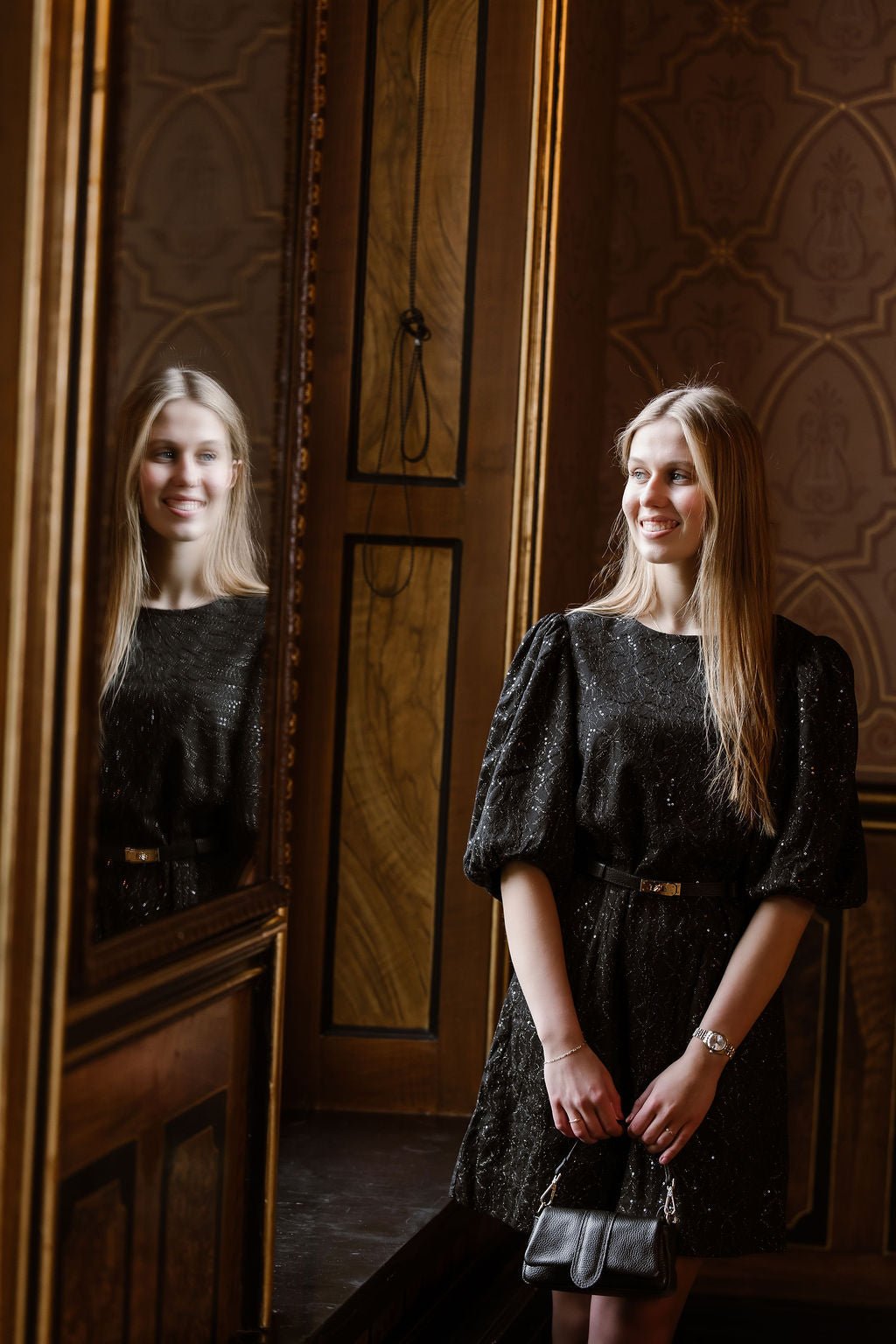 Nadira dress black - Bij Keesje - FLURESK